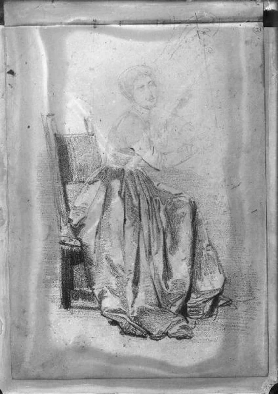 Studio di figura in costume rinascimentale 6